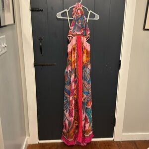 Farm Rio Scarf Maxi Dress XL
